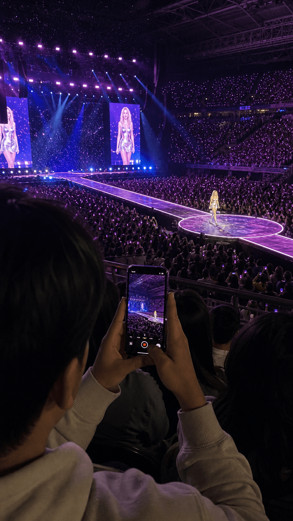 Concert capture input